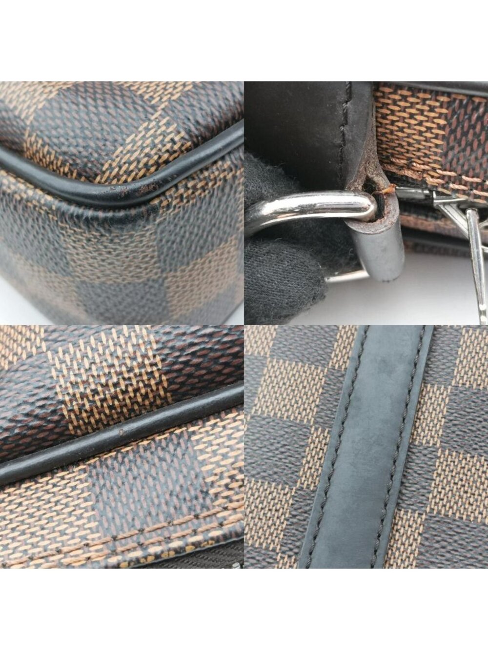 Louis Vuitton Porte Documents Voyage Ebene Damier Canvas - Picture 16 of 16